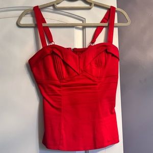 Vixen By Micheline Pitt Maneater Top, sz SMALL